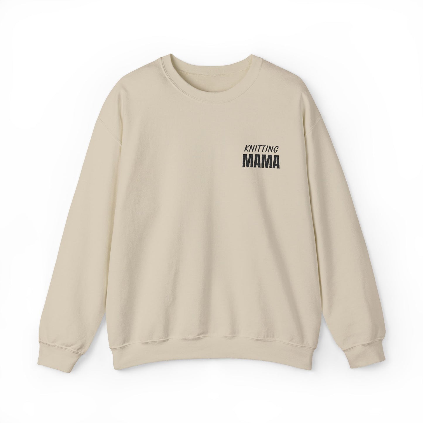 Embroider Soft Sweater For Knitting Mom's