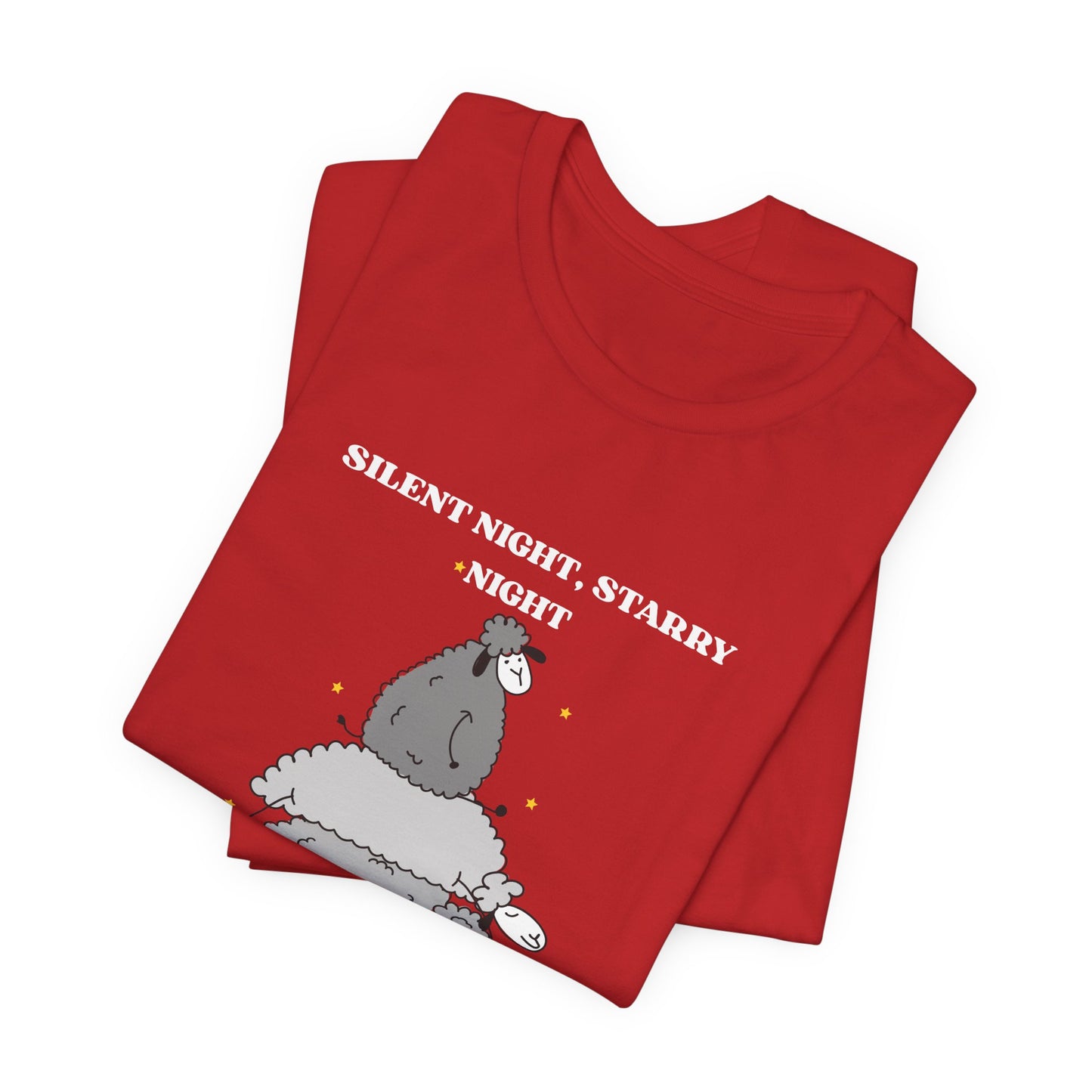 Humor Holiday Tee with Sheep