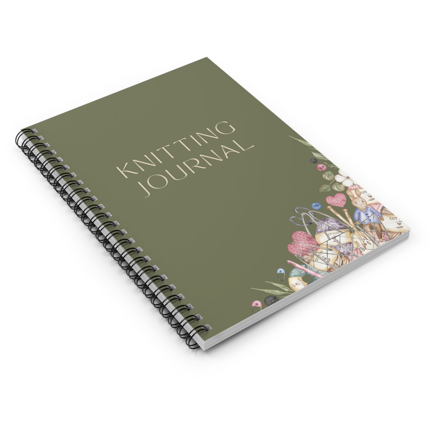 Journal For Knitters- Green