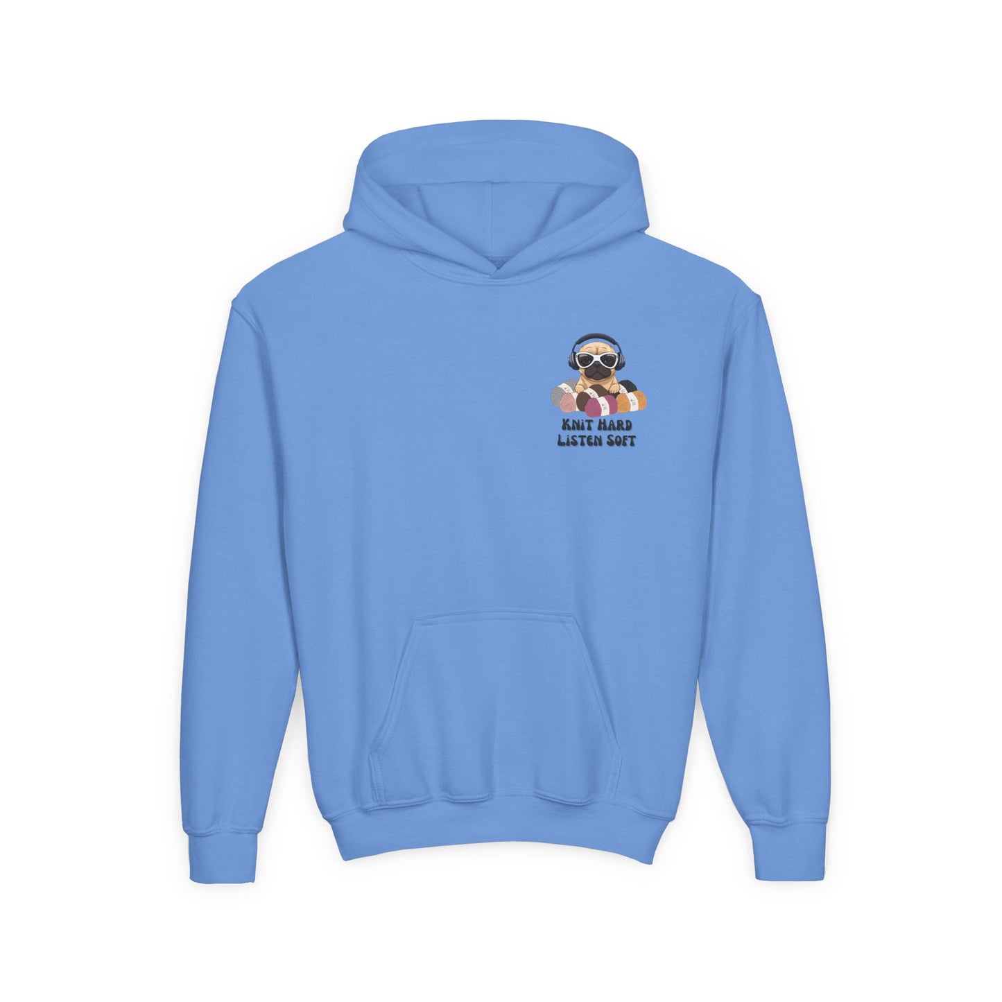 Soft Hoodie For Knitting Enthusiast-Youth