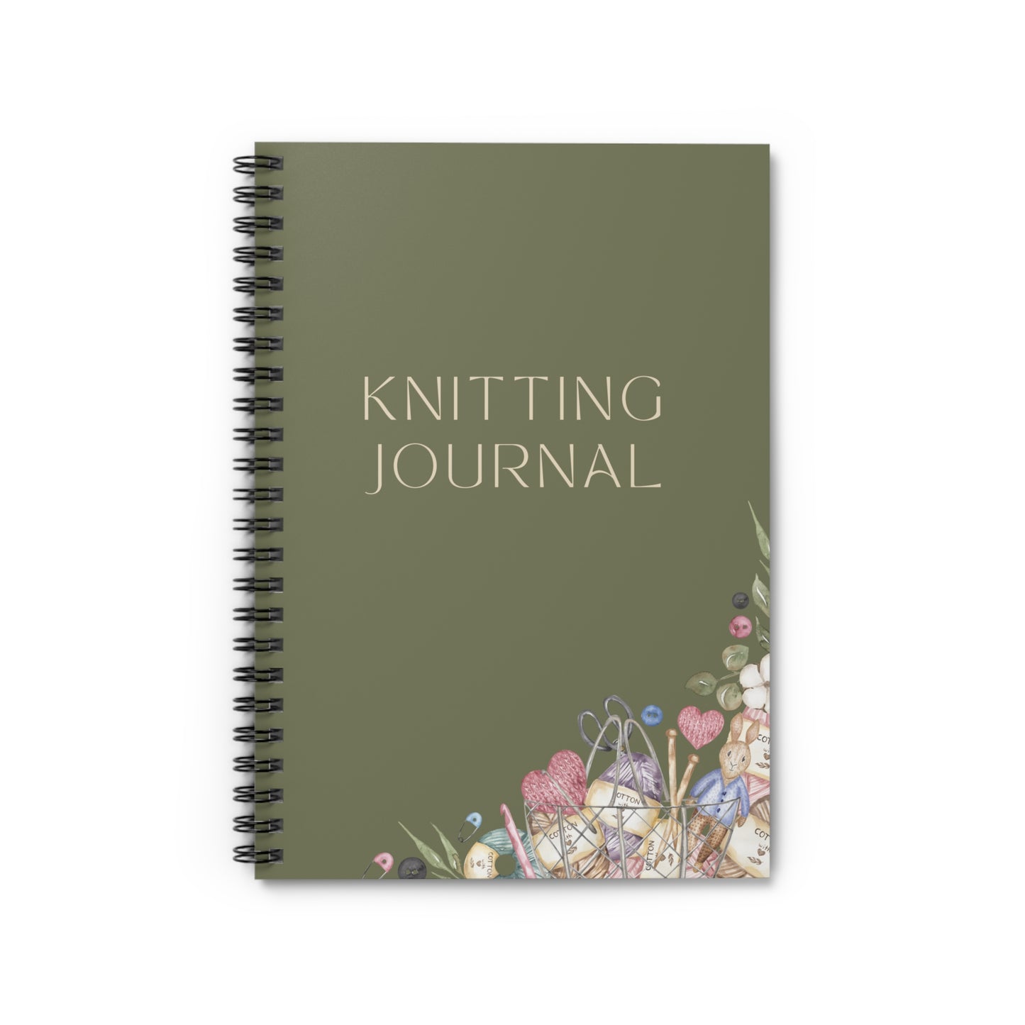 Journal For Knitters- Green