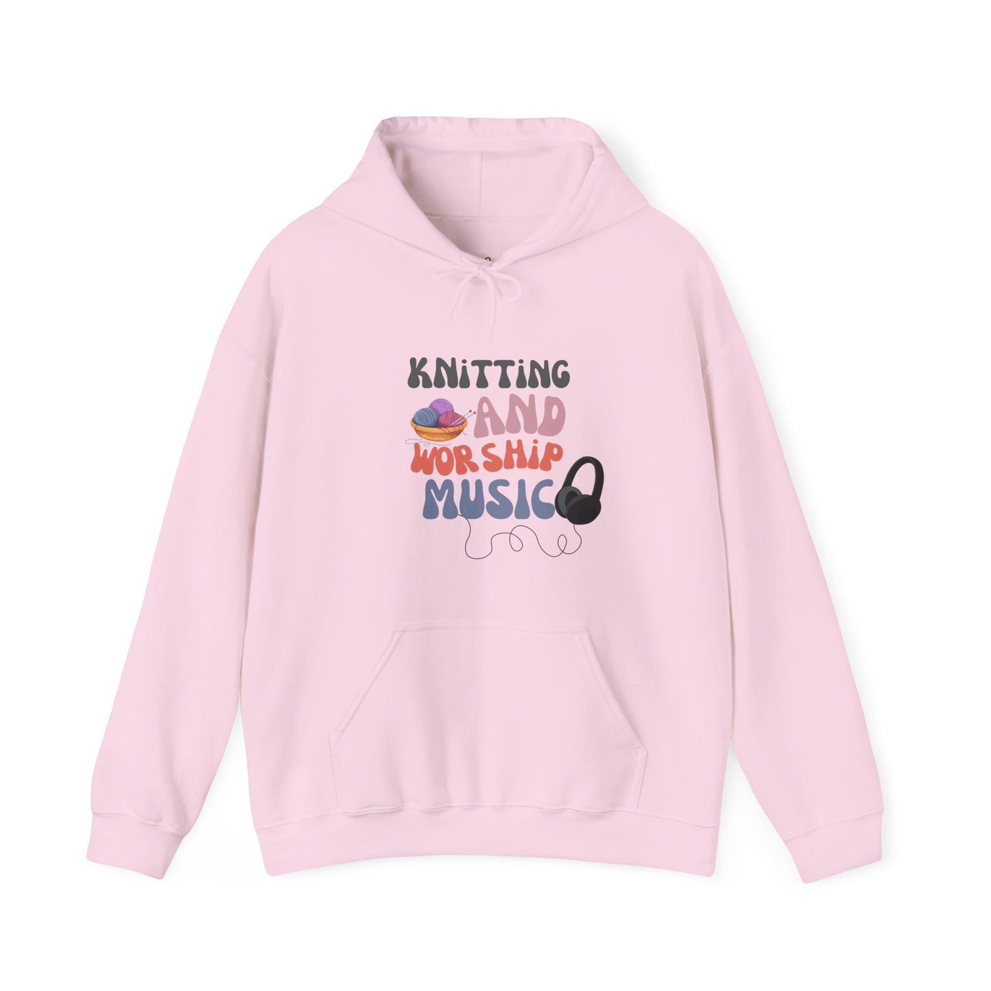 Soft Hoodie Knitting & Worship Music