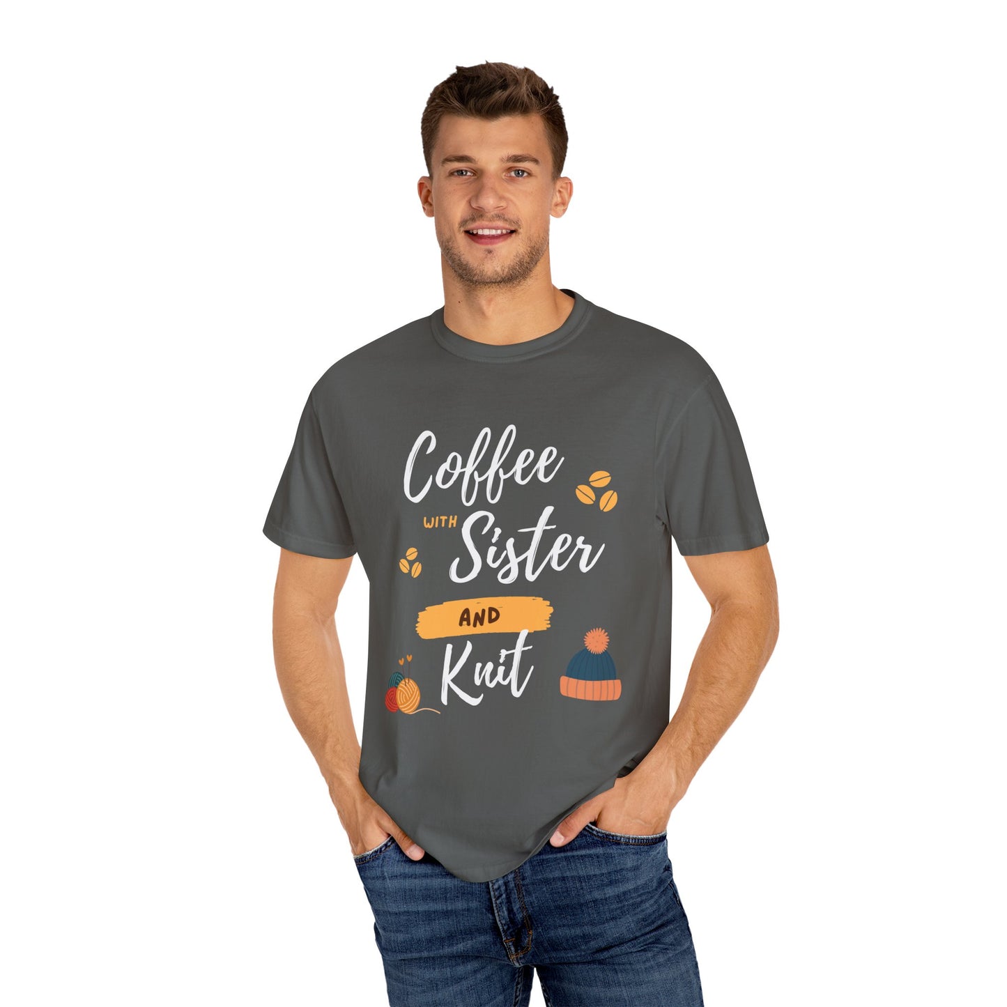Shirt For Sister – Coffee & Knitting