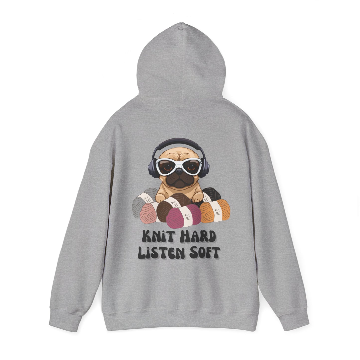 Soft Hoodie For Knitting Enthusiast