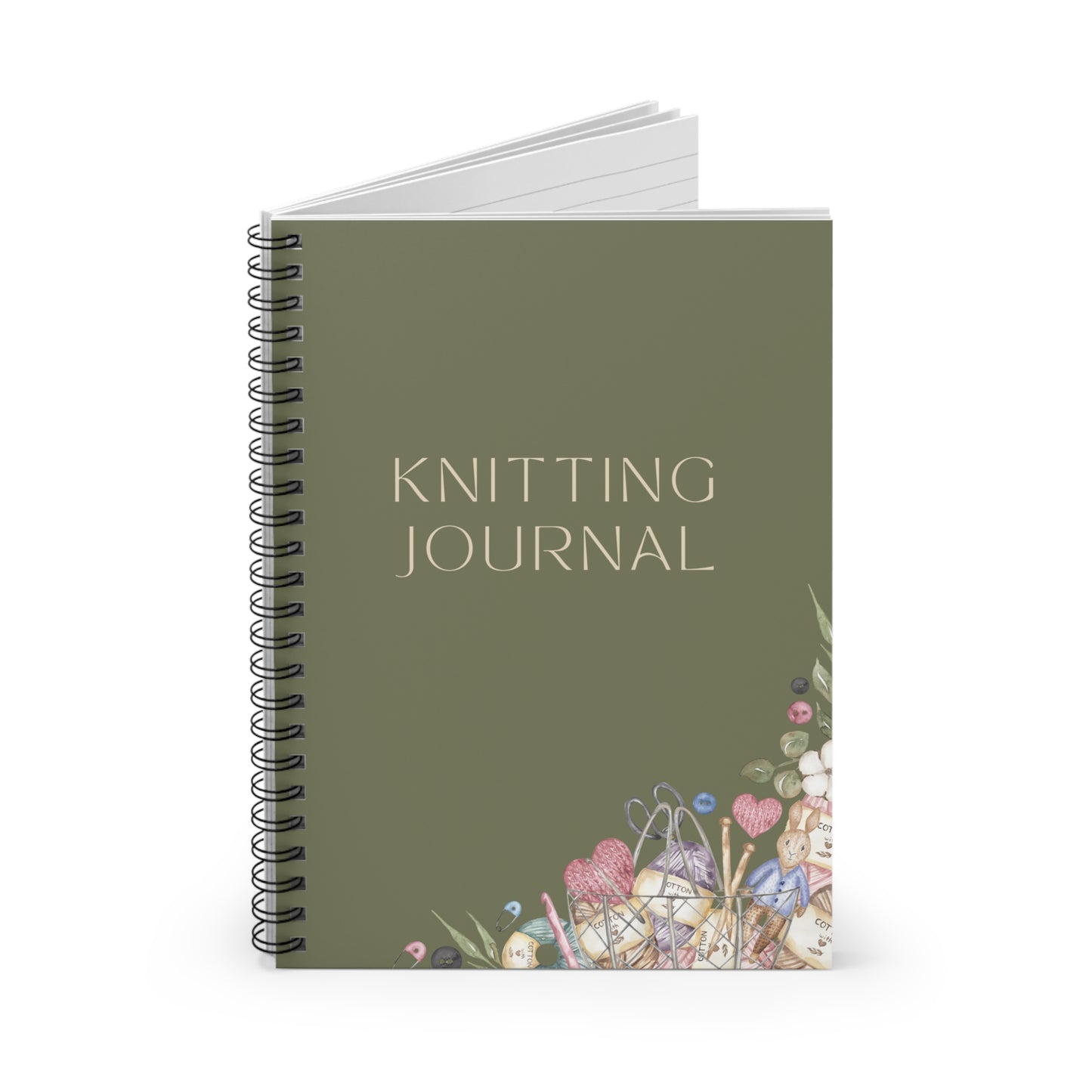 Journal For Knitters- Green