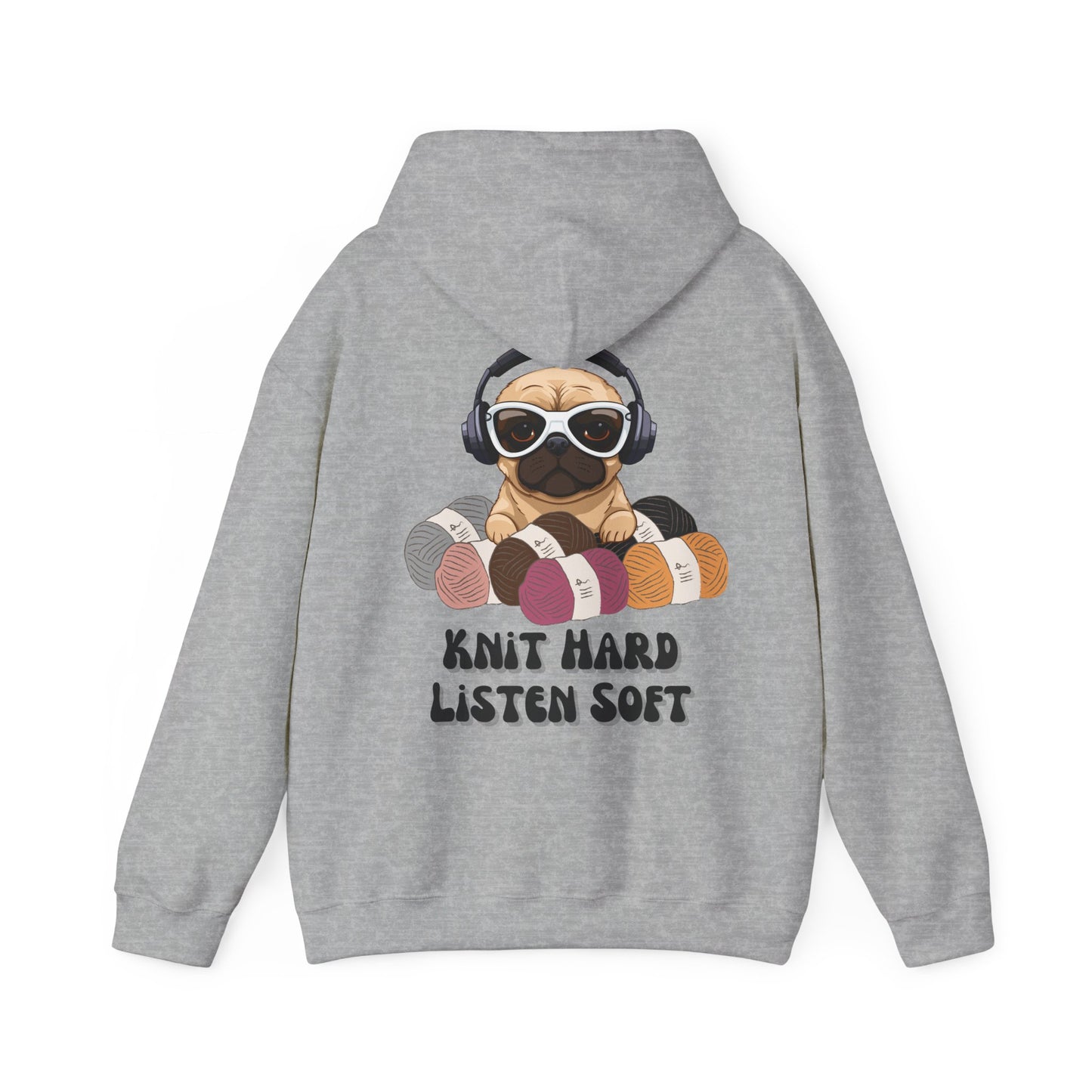 Soft Hoodie For Knitting Enthusiast