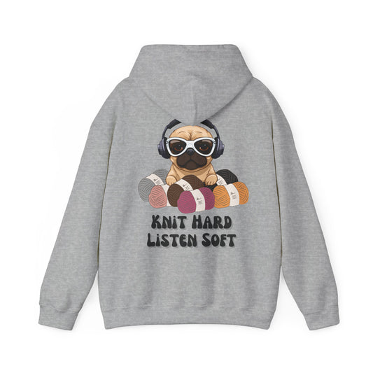 Soft Hoodie For Knitting Enthusiast