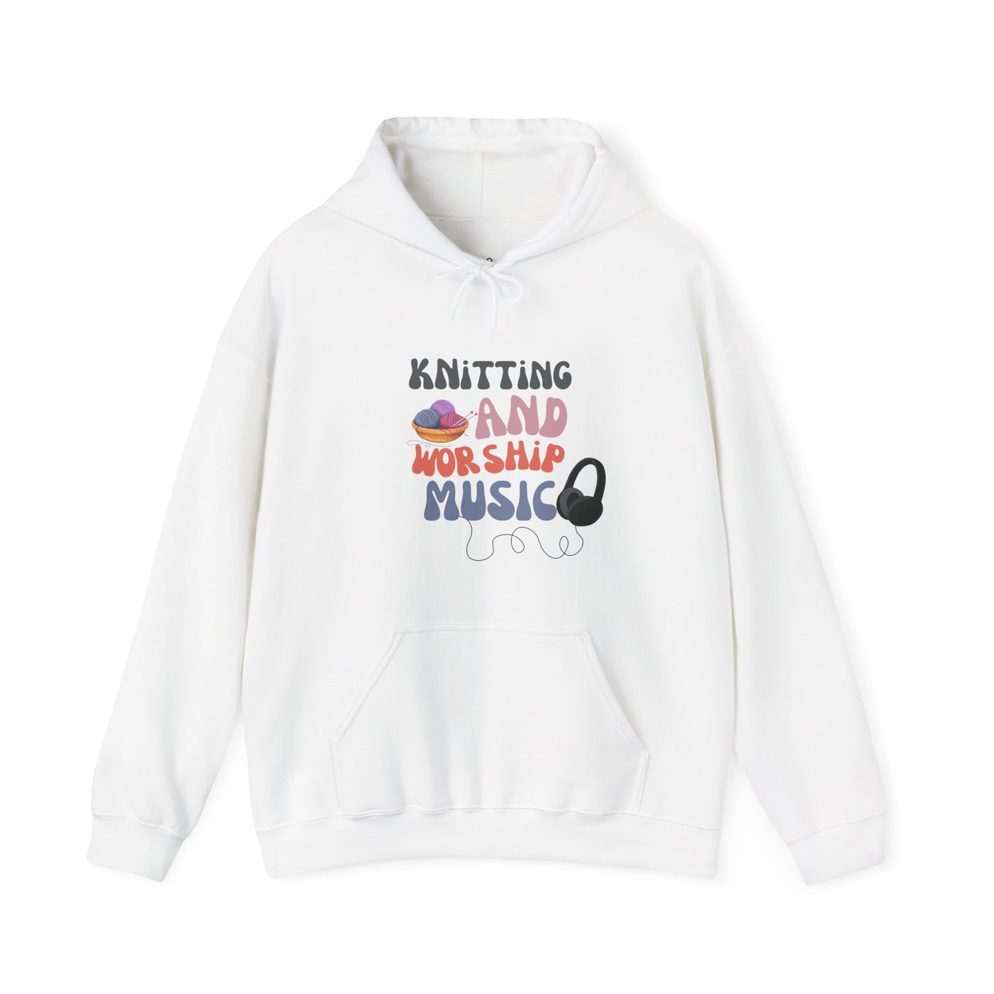 Soft Hoodie Knitting & Worship Music