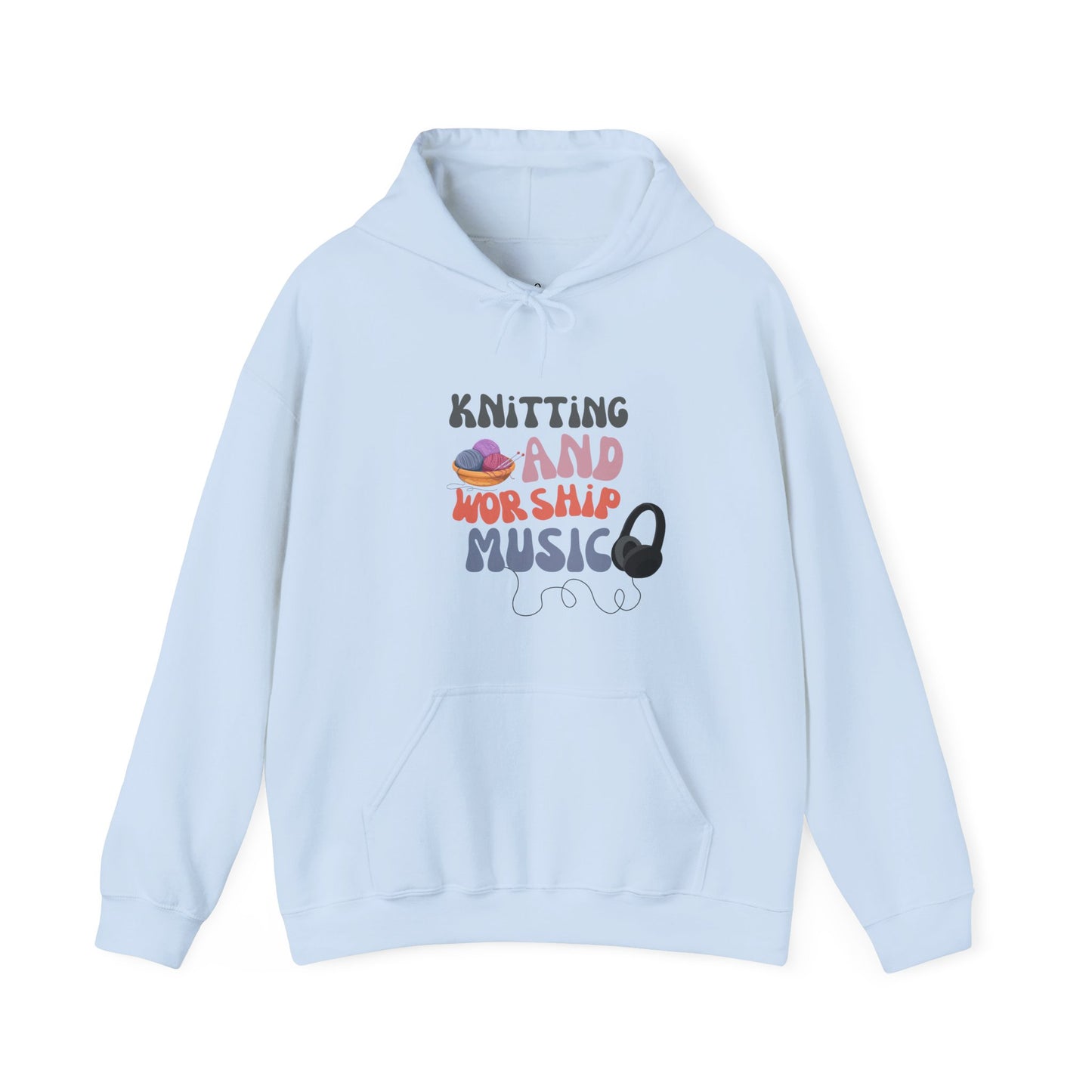 Soft Hoodie Knitting & Worship Music