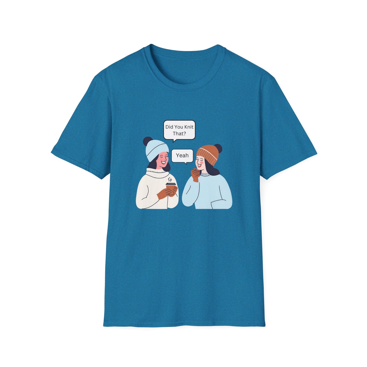 Knitting Humor Soft T-Shirt