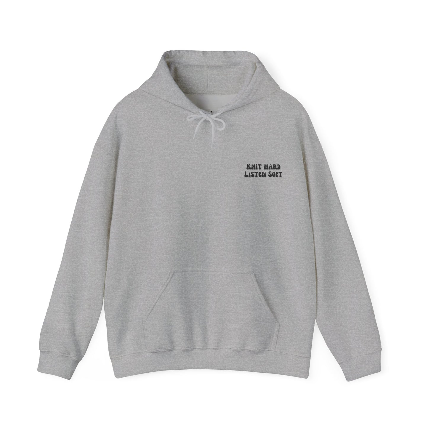 Soft Hoodie For Knitting Enthusiast