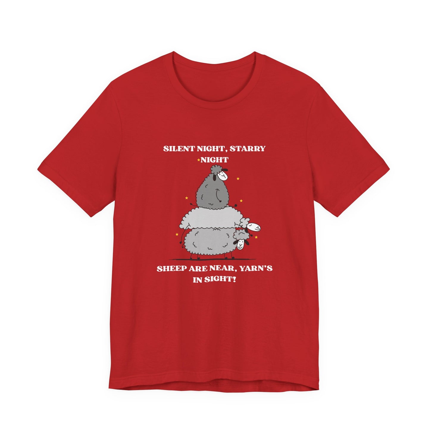 Humor Holiday Tee with Sheep