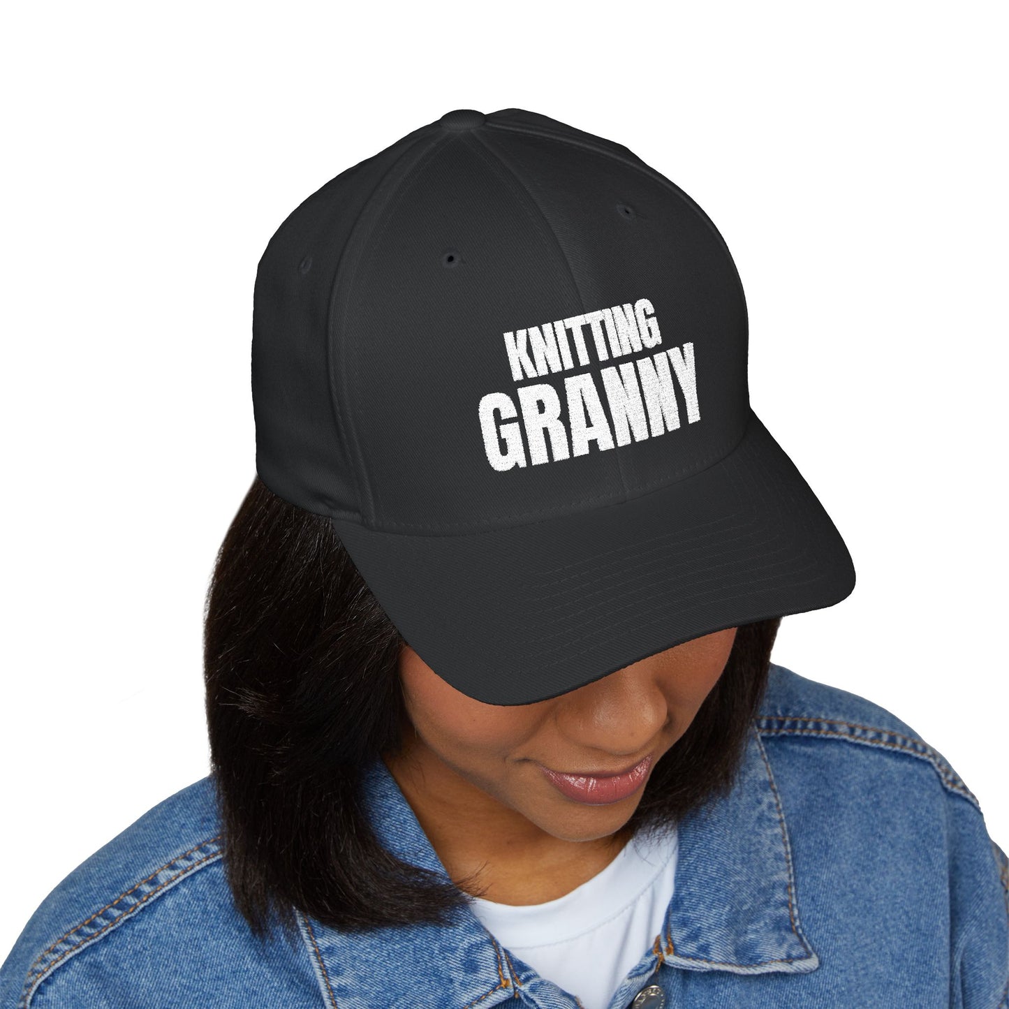 Cap for Grandmother- Embroidered