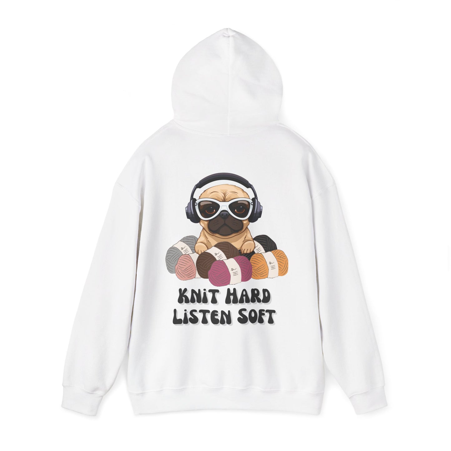 Soft Hoodie For Knitting Enthusiast
