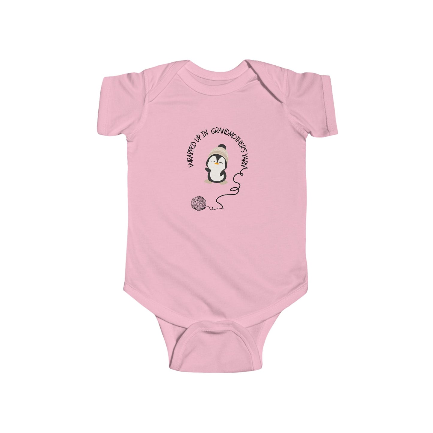 Soft Baby Onesie – A Hug of Grandma’s Knitting