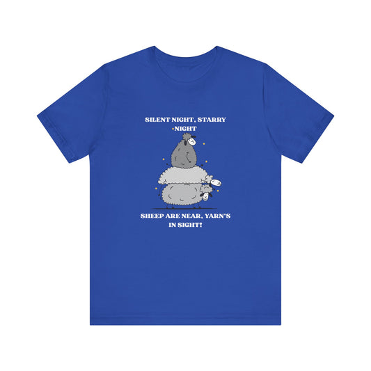 Humor Holiday Tee with Sheep