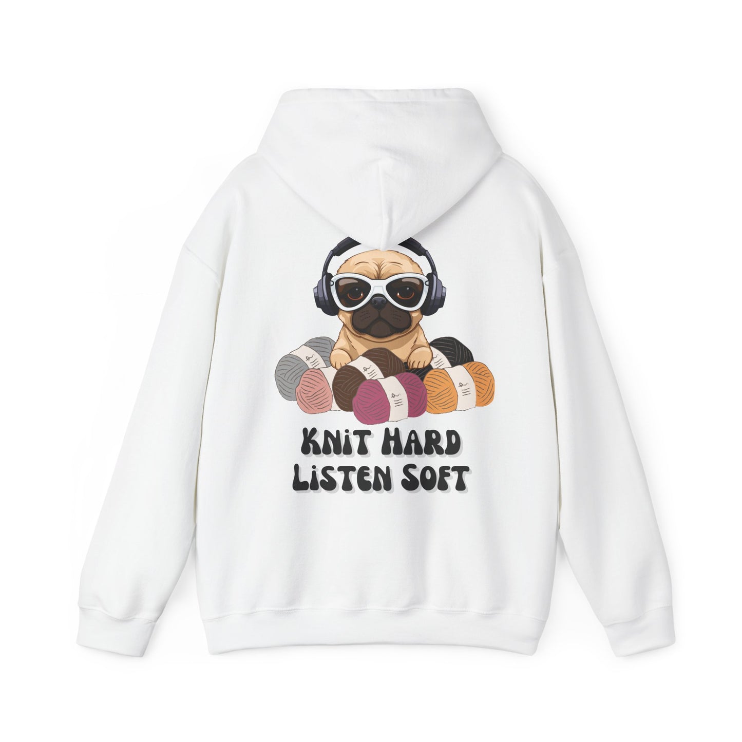 Soft Hoodie For Knitting Enthusiast